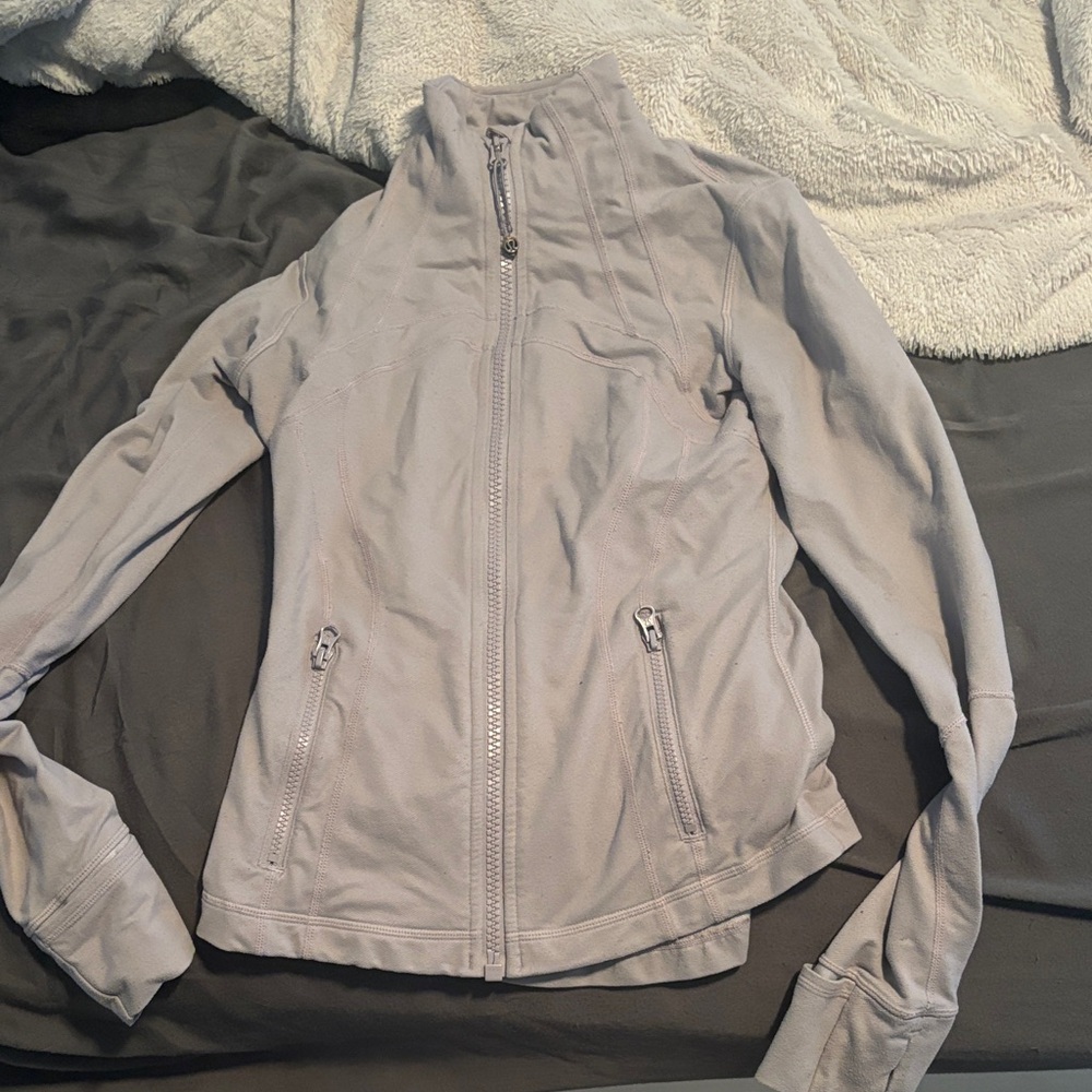 lululemon athletica Women's Soft light purple zip up